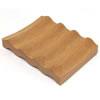 Small Wavy Wooden Soap Dish *NEW*